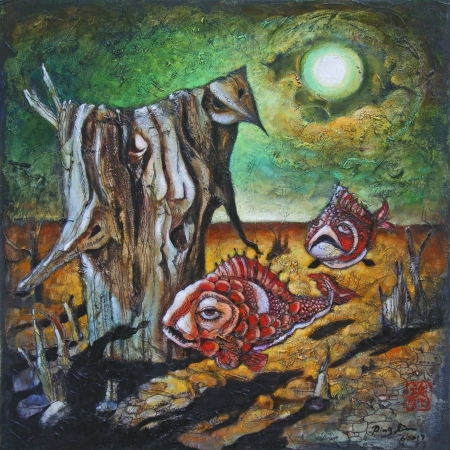 Fish with no Water by artist Ping Irvin